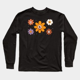 Hippie Horror Halloween Long Sleeve T-Shirt